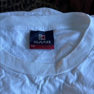 Karl Kani sz 6X White Men's Shirt